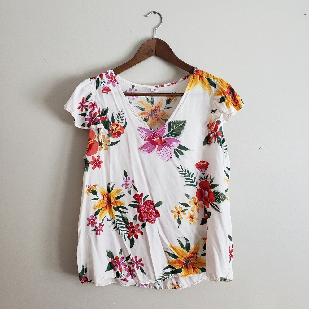 Old Navy Floral Blouse